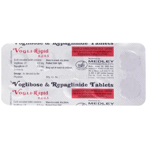 vogli rapid 0.2/0.5mg tablet 10's